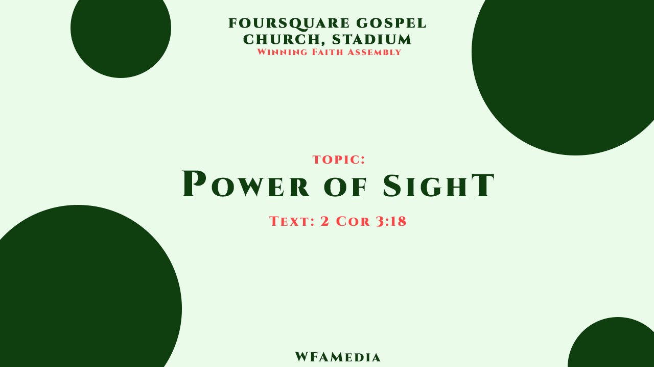 Power of Sight